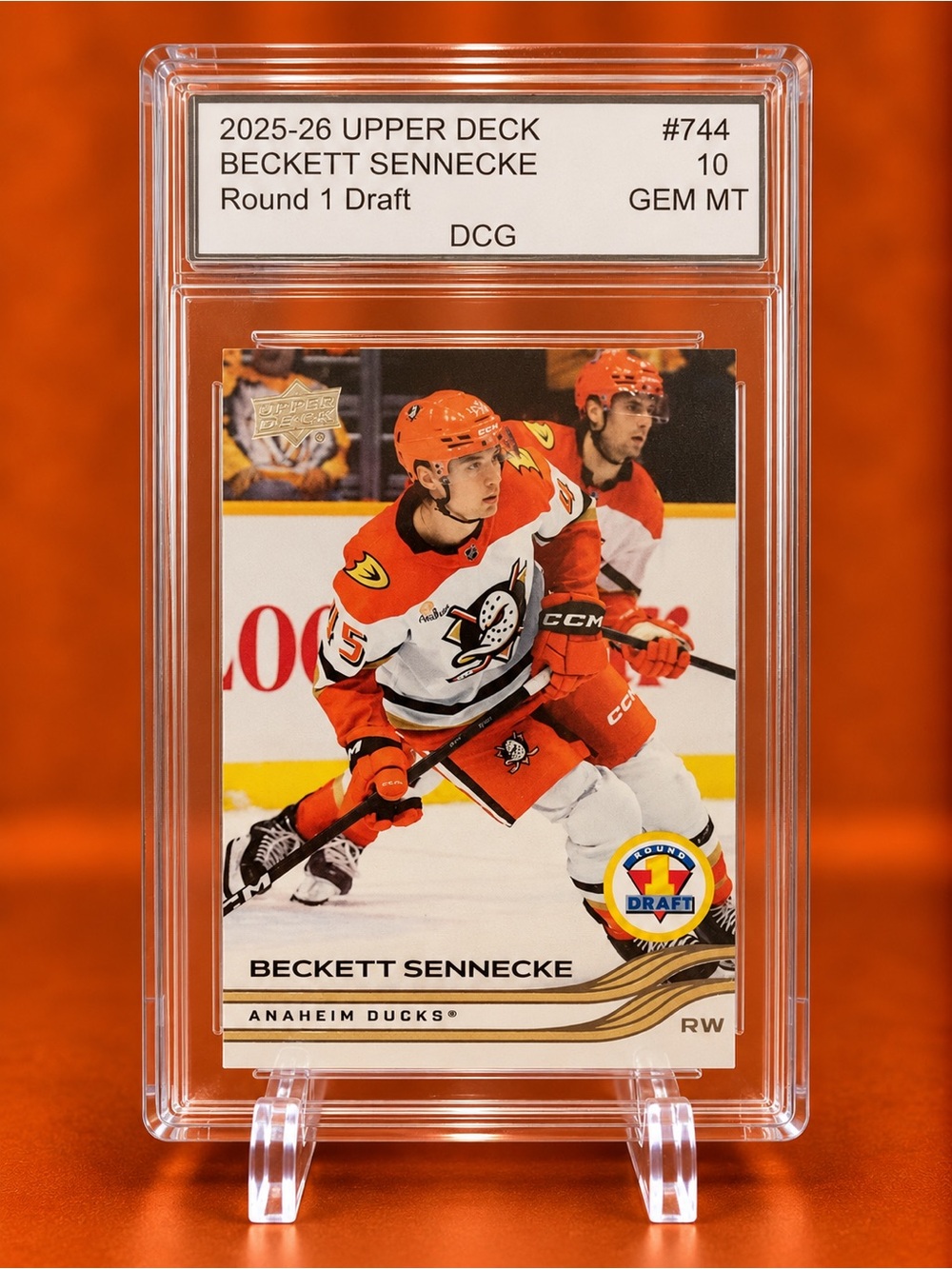 2025-26 Upper Deck Rookie Card- Beckett Sennecke